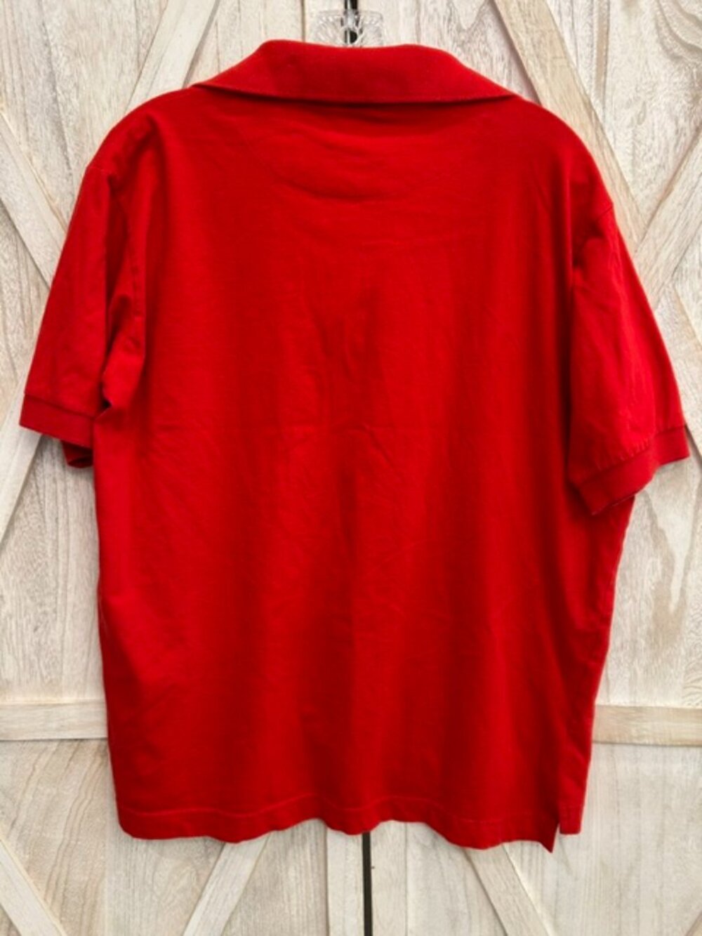 Ferrari Polo Shirt Mens XL Red Pocket Embroidered Prancing Horse Italy - Picture 2 of 11